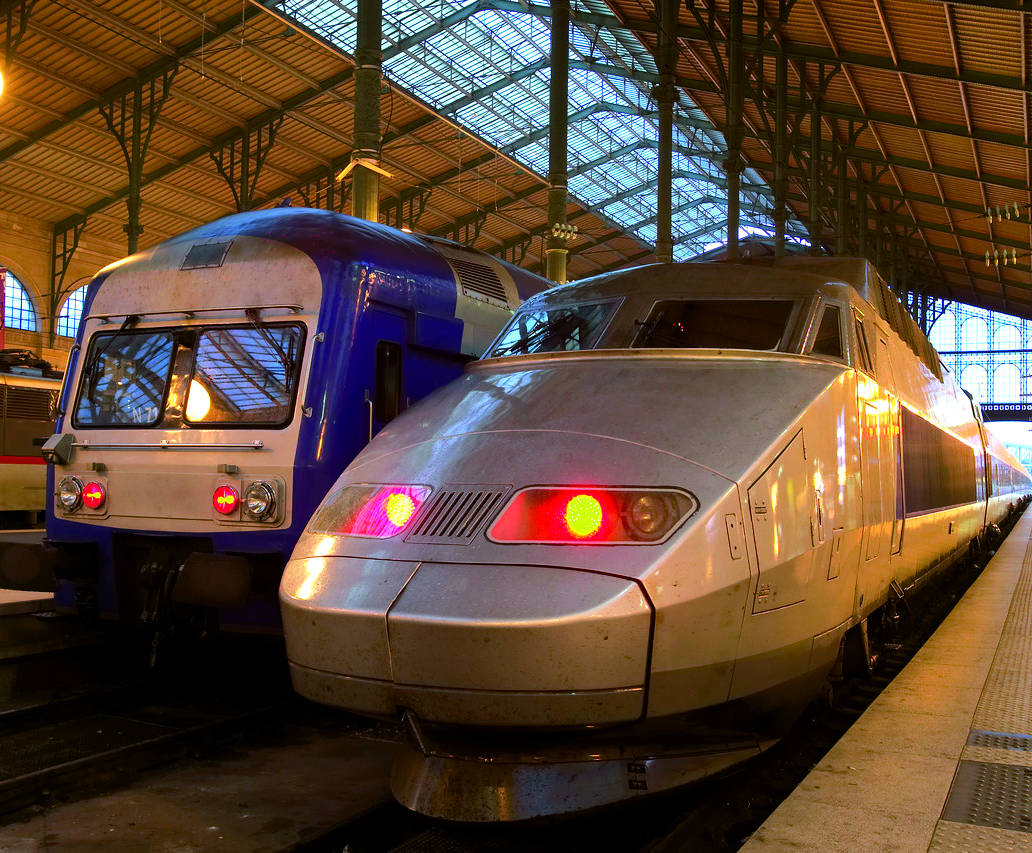 Trains, Gare du Nord --- Image by © Royalty-Free/Corbis